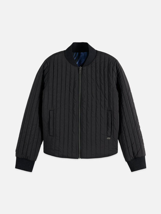 Dark Slate Gray ג'קט לנשים Quilted reversible SCOTCH & SODA