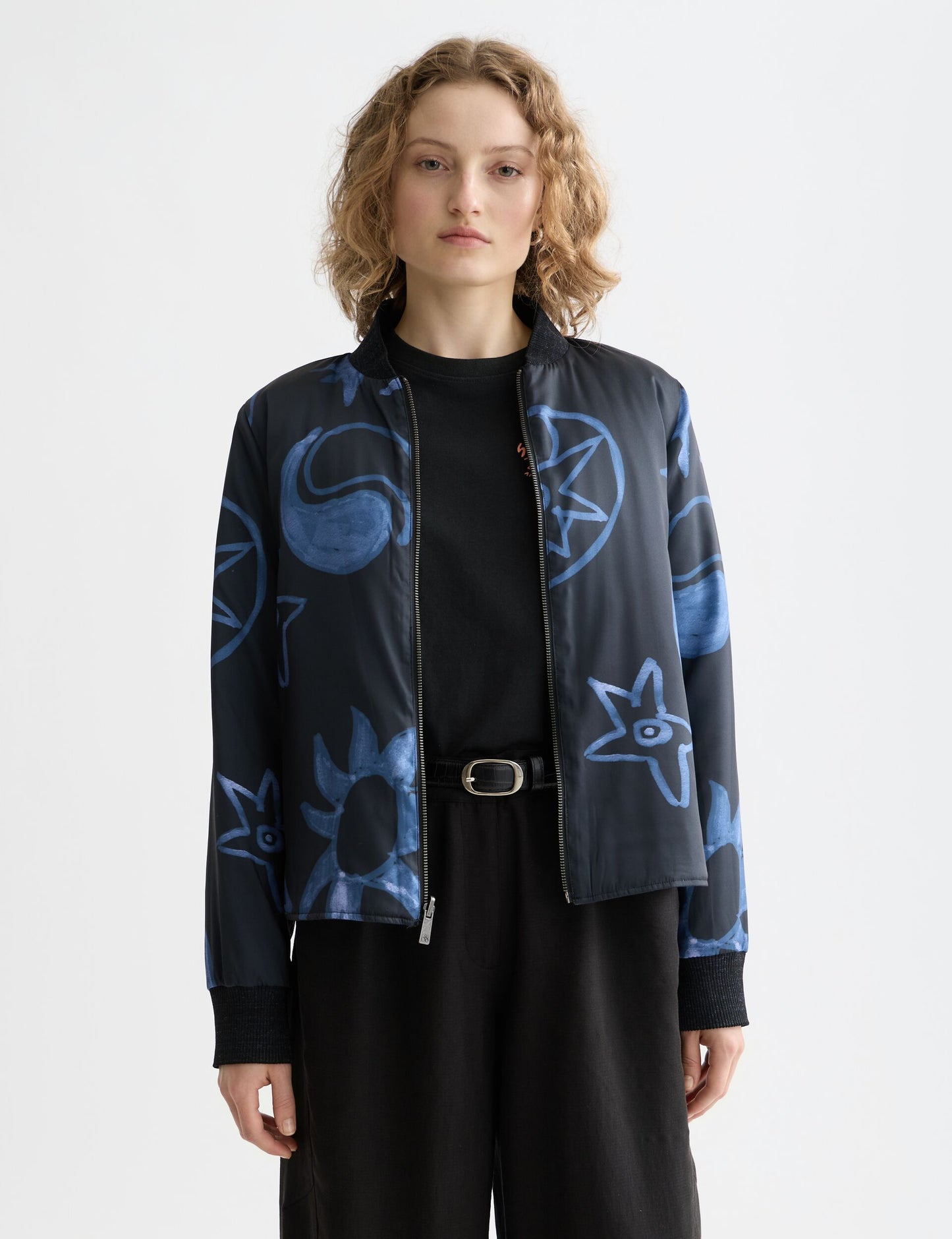 Black ג'קט לנשים Quilted reversible SCOTCH & SODA