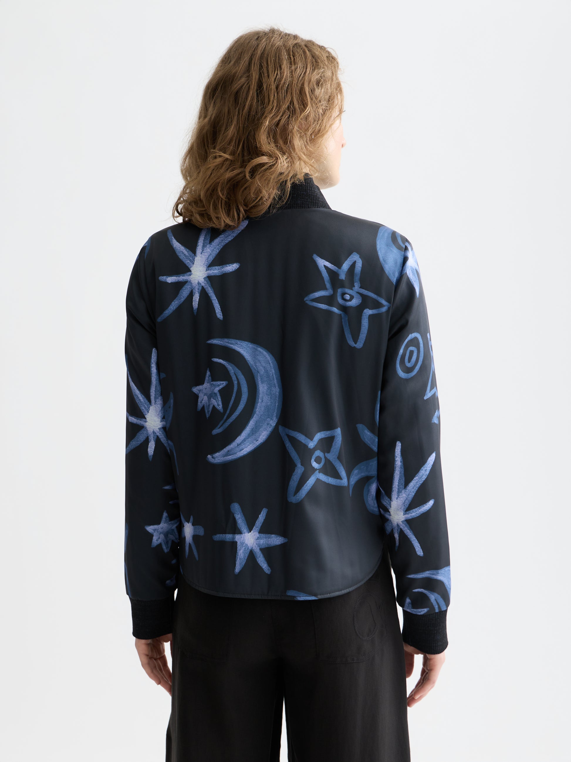 Black ג'קט לנשים Quilted reversible SCOTCH & SODA