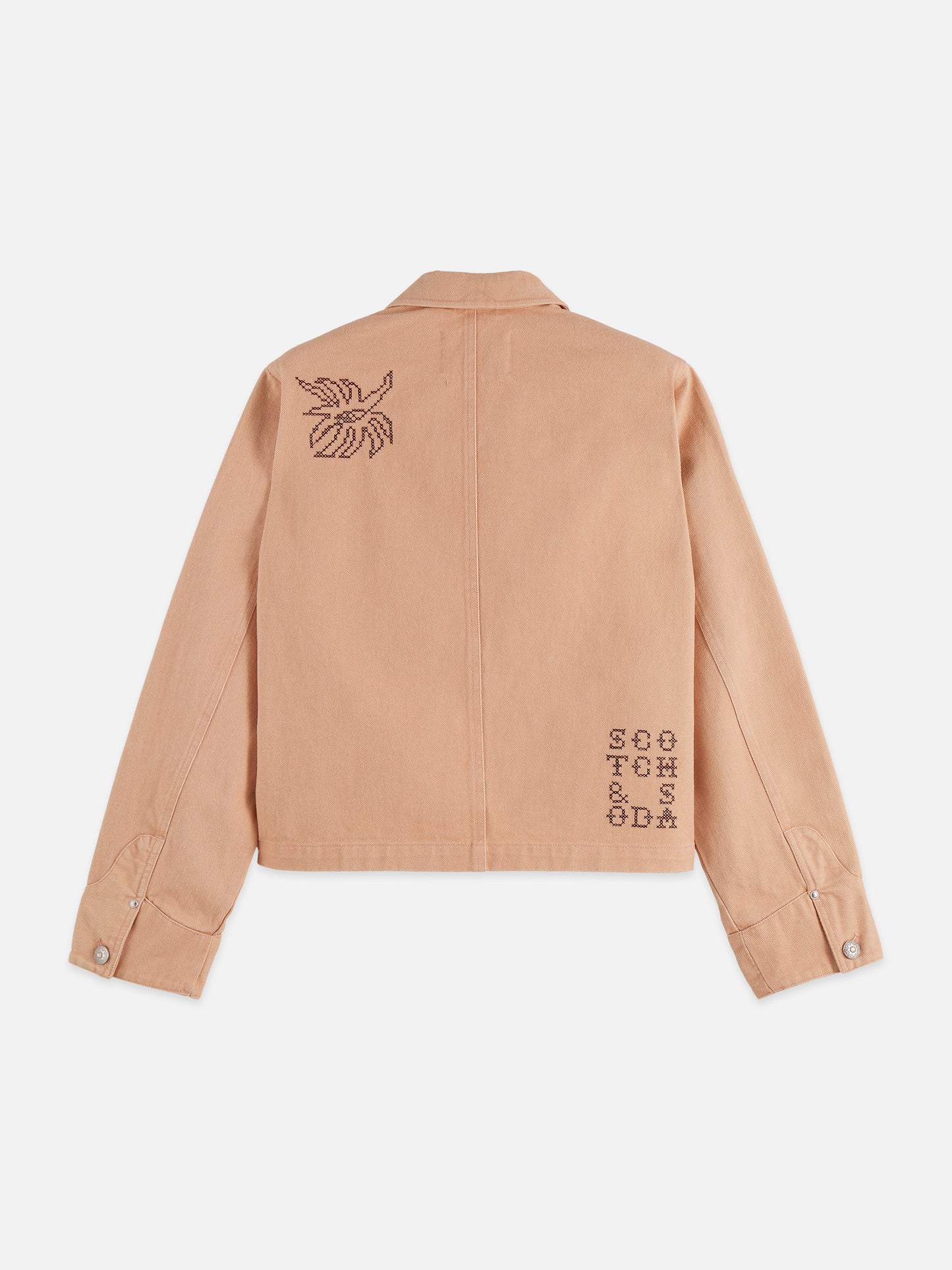 Tan ג'קט לנשים Embroidered SCOTCH & SODA