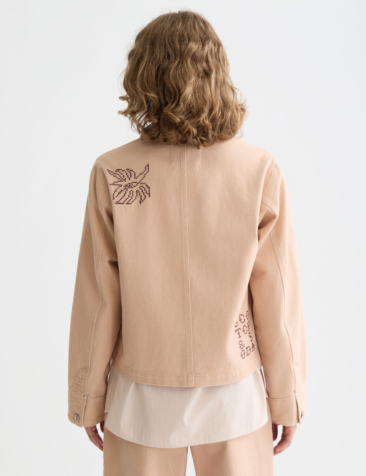 Lavender ג'קט לנשים Embroidered SCOTCH & SODA