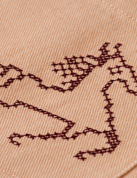 Tan ג'קט לנשים Embroidered SCOTCH & SODA