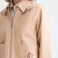 Tan ג'קט לנשים Embroidered SCOTCH & SODA
