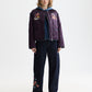 White Smoke ג'קט לנשים Embroidered Souvenir - מהדורת 40 שנה SCOTCH & SODA