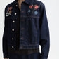 Black 40 YEARS DENIM JACKET — LUCKY CHARM ג'קט SCOTCH & SODA