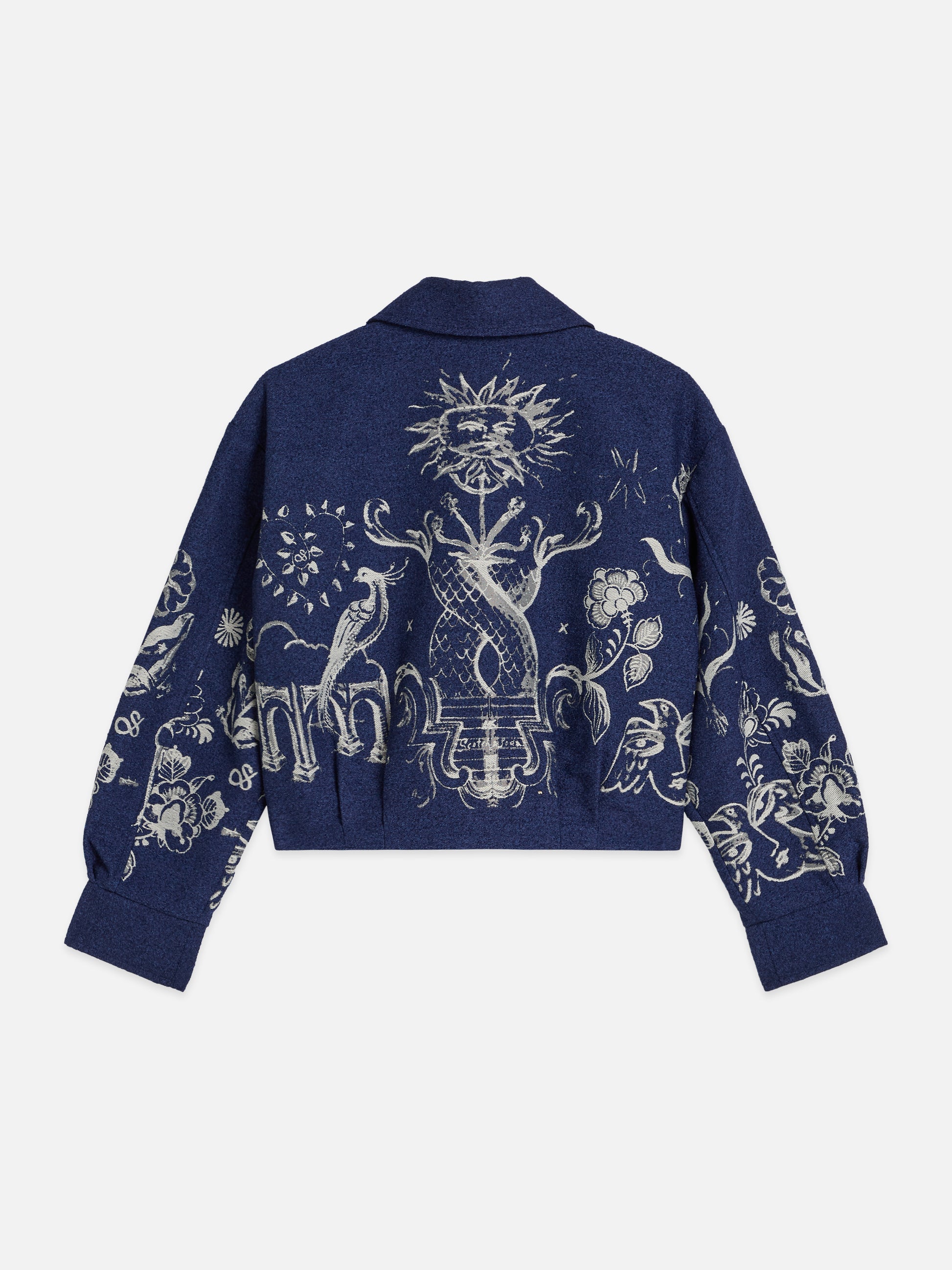 White Smoke ג'קט לנשים Jacquard SCOTCH & SODA