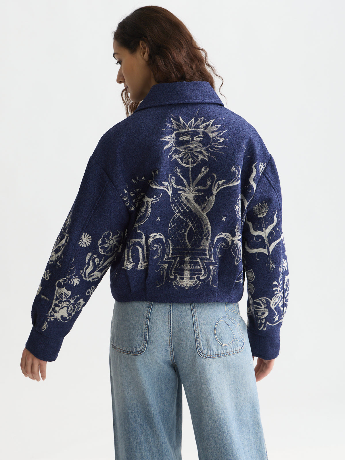 Lavender ג'קט לנשים Jacquard SCOTCH & SODA