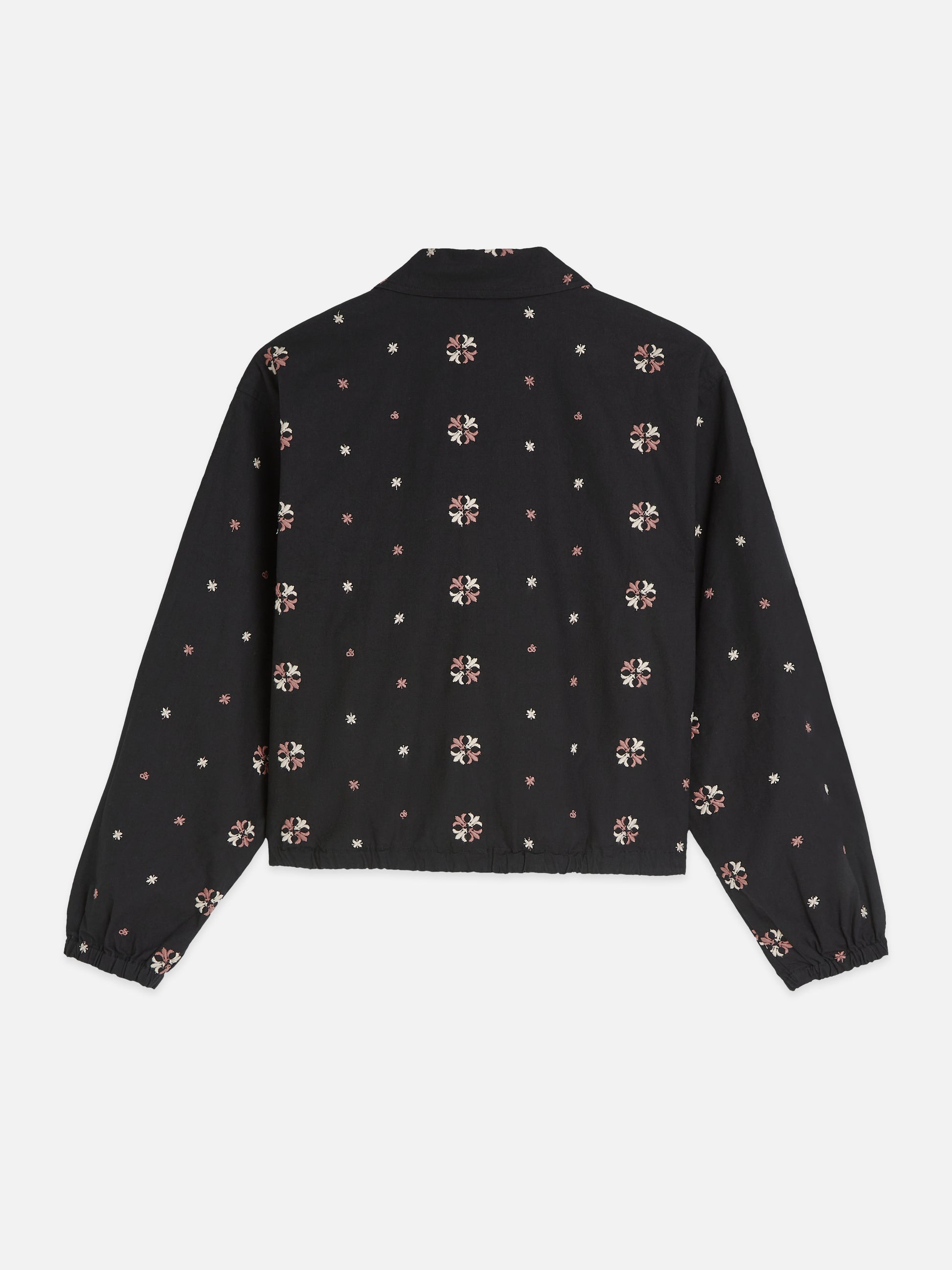 Dark Slate Gray ג'קט לנשים Embroidered Cotton SCOTCH & SODA