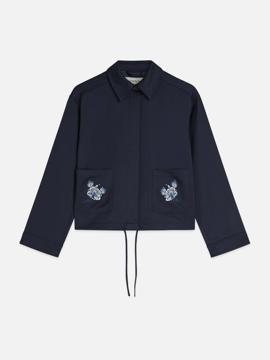 White Smoke ג'קט לנשים Embroidered Satin SCOTCH & SODA