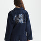 Black ג'קט לנשים Embroidered Satin SCOTCH & SODA