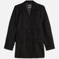 Black בלייזר לנשים Belted Double Breasted SCOTCH & SODA