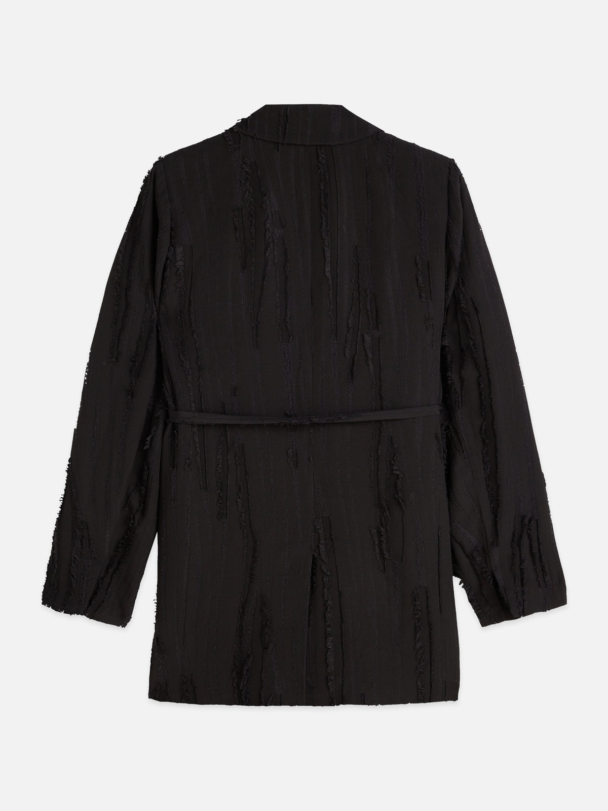 Black בלייזר לנשים Belted Double Breasted SCOTCH & SODA