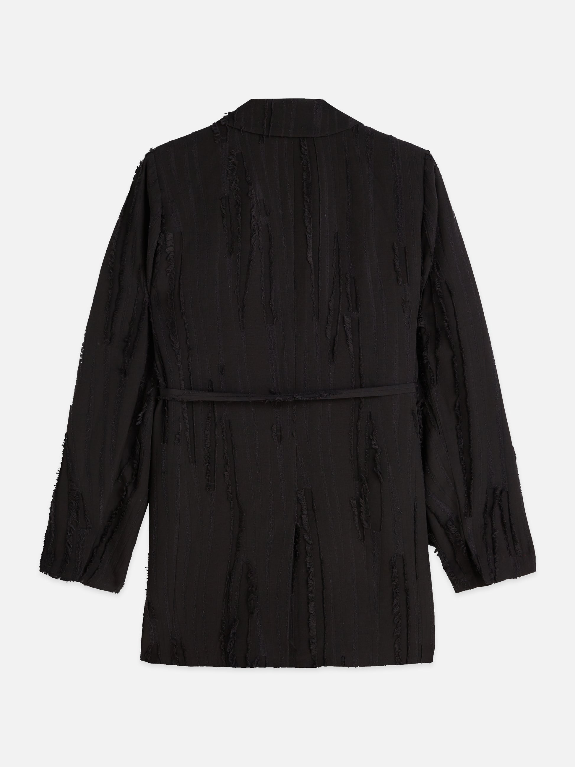 Black בלייזר לנשים Belted Double Breasted SCOTCH & SODA