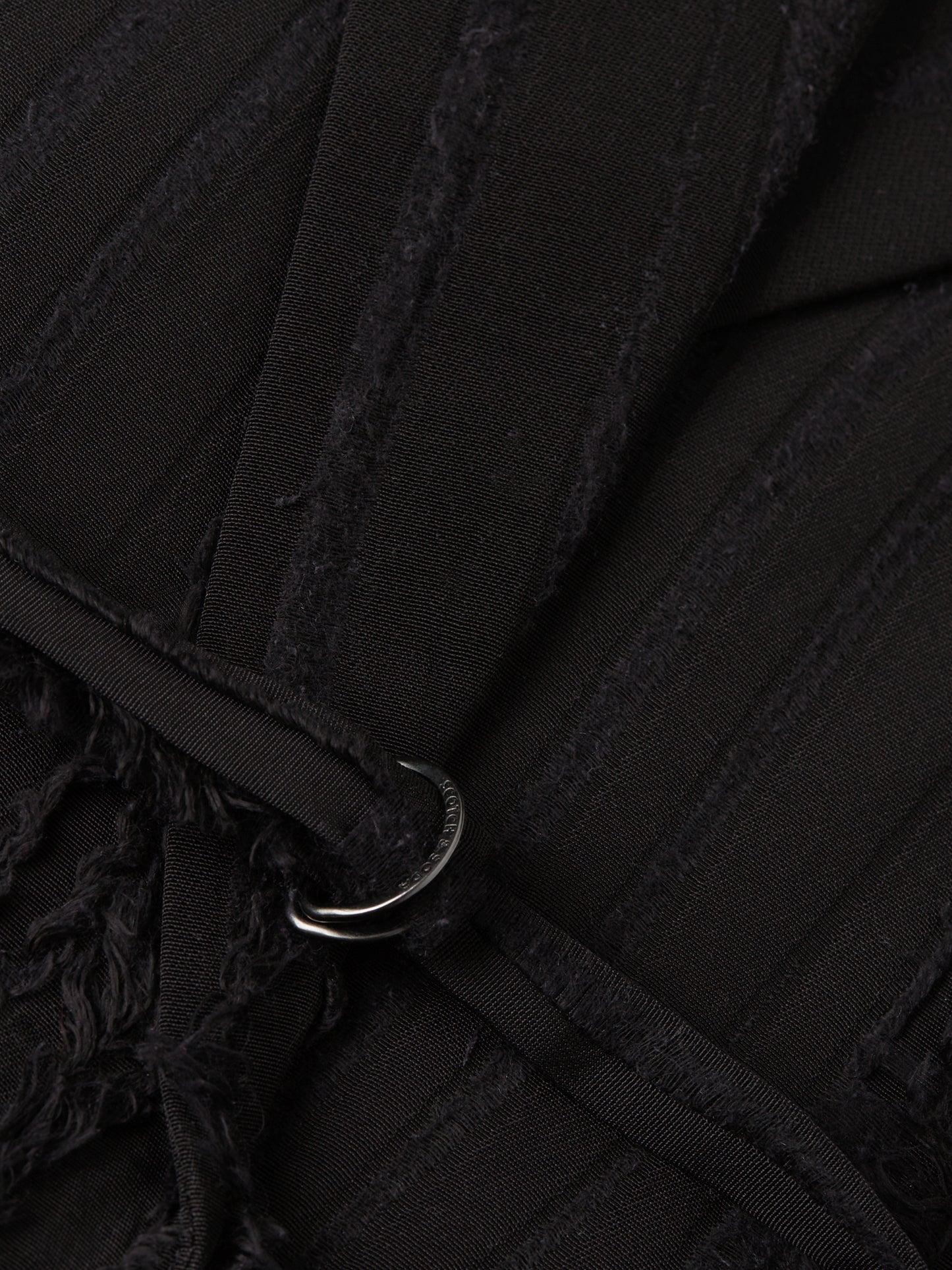 Black בלייזר לנשים Belted Double Breasted SCOTCH & SODA