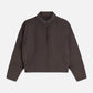 Dark Slate Gray ג'קט לנשים Embroidered Short Puffer SCOTCH & SODA