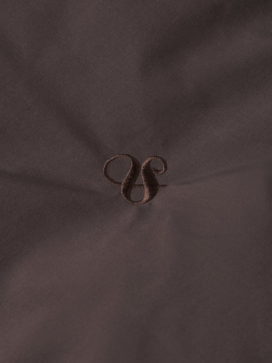 Dark Slate Gray ג'קט לנשים Embroidered Short Puffer SCOTCH & SODA