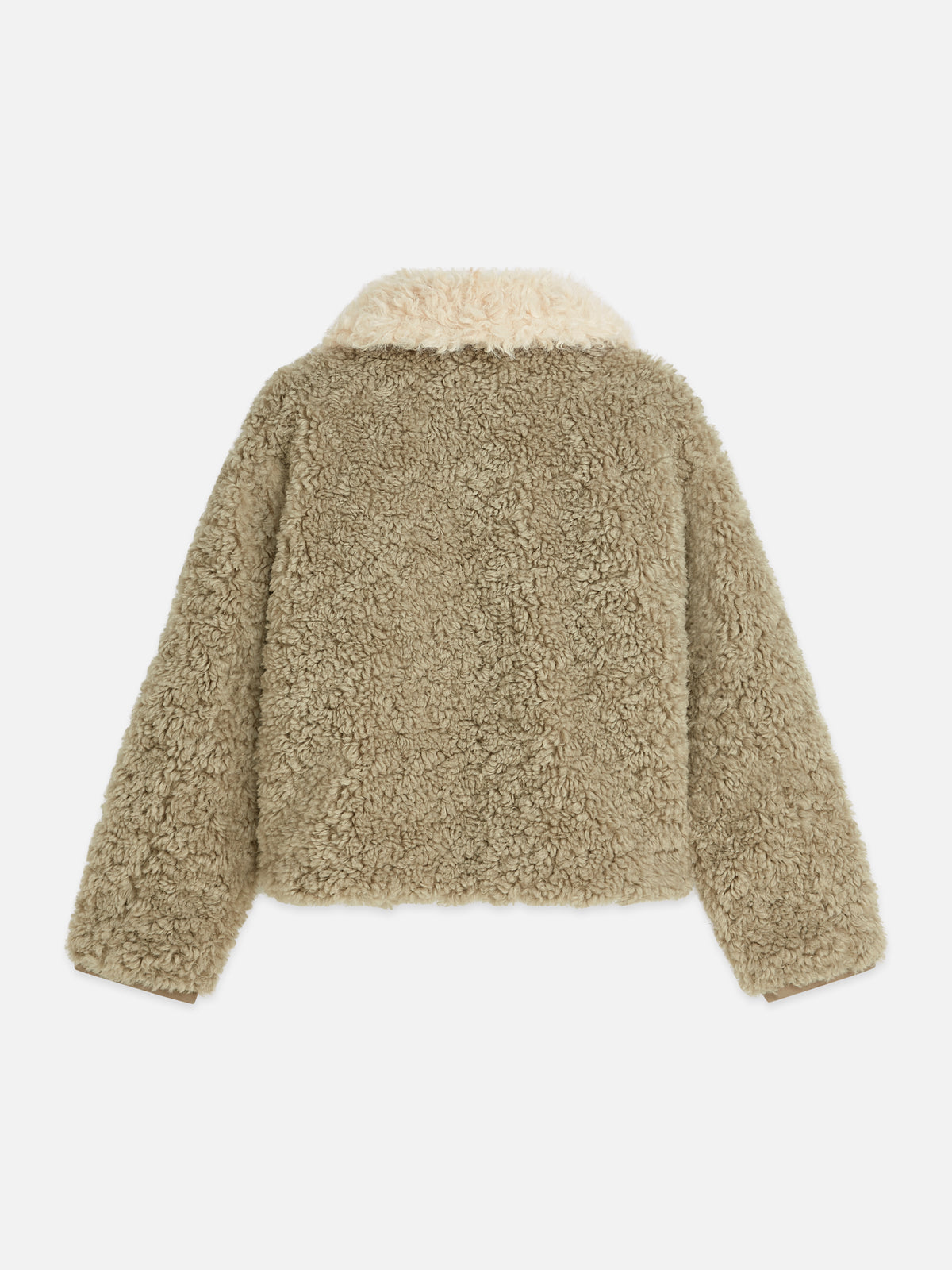 Rosy Brown ג'קט לנשים Faux Fur SCOTCH & SODA