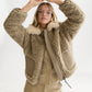 Lavender ג'קט לנשים Faux Fur SCOTCH & SODA