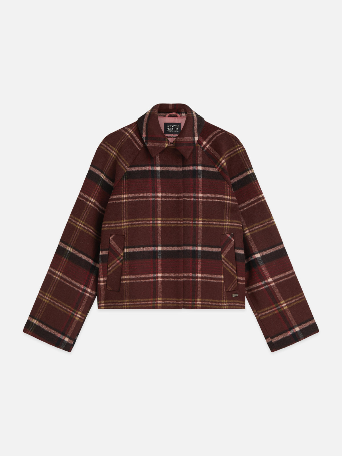 White Smoke ג'קט לנשים Checked SCOTCH & SODA
