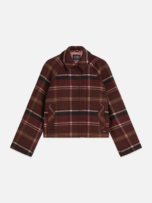 White Smoke ג'קט לנשים Checked SCOTCH & SODA