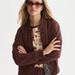 Black ג'קט דו צדדי לנשים Reversible Quilted Bomber SCOTCH & SODA