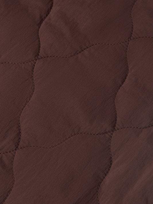 Dark Slate Gray ג'קט דו צדדי לנשים Reversible Quilted Bomber SCOTCH & SODA
