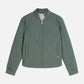 Dim Gray ג'קט דו צדדי לנשים Reversible Quilted Bomber SCOTCH & SODA