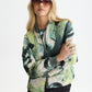 White Smoke ג'קט דו צדדי לנשים Reversible Quilted Bomber SCOTCH & SODA