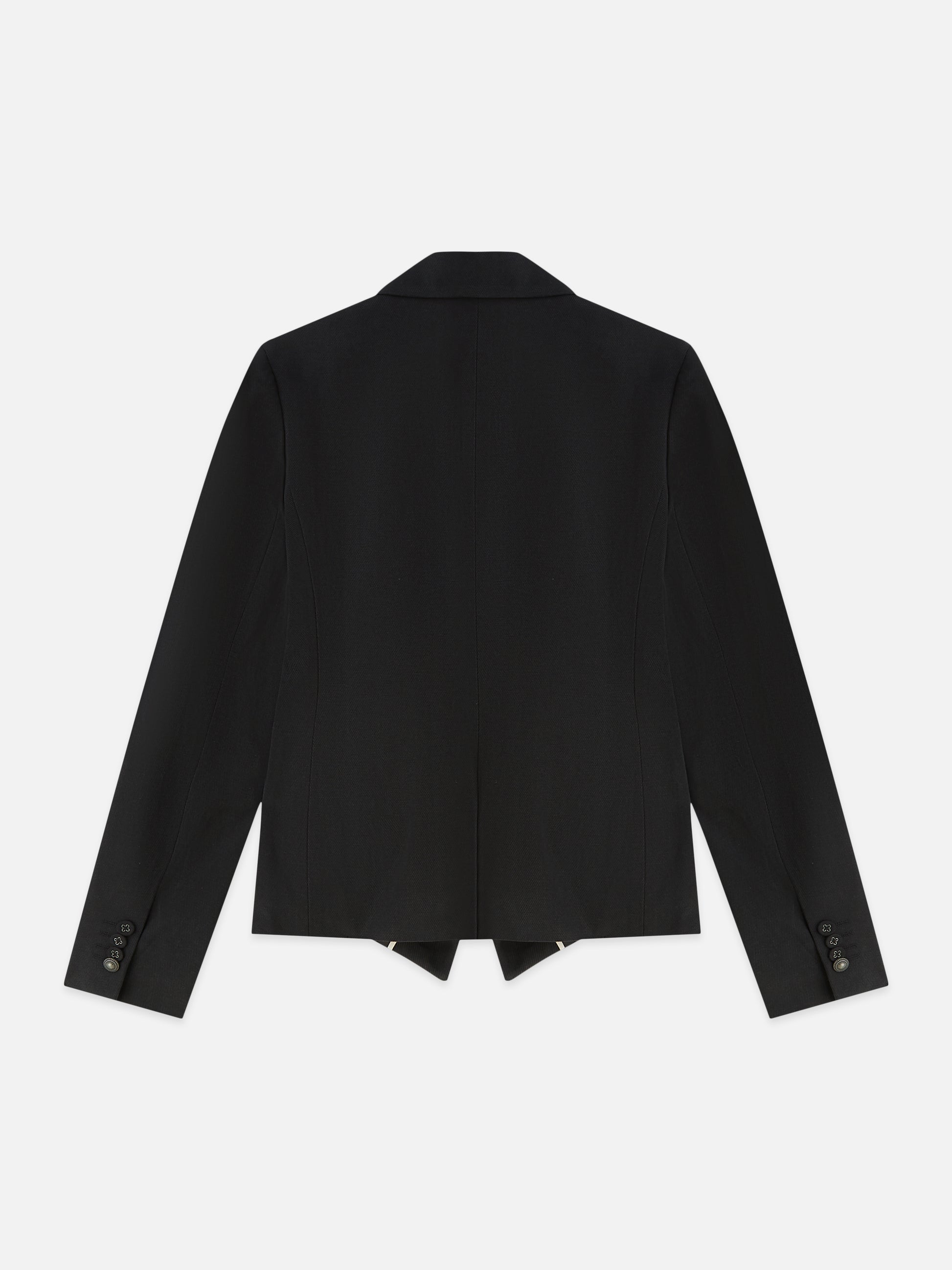 Black בלייזר לנשים Gabardine Fitted SCOTCH & SODA