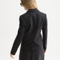Black בלייזר לנשים Gabardine Fitted SCOTCH & SODA