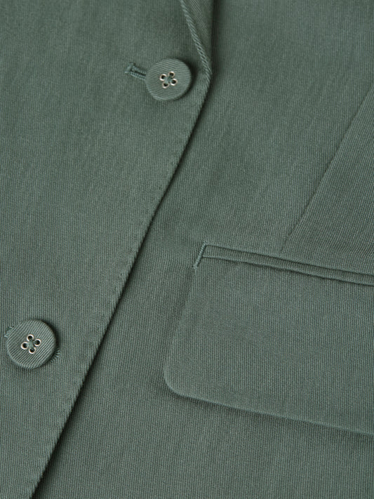 Dim Gray בלייזר לנשים Lyocell Blend Double Breasted SCOTCH & SODA