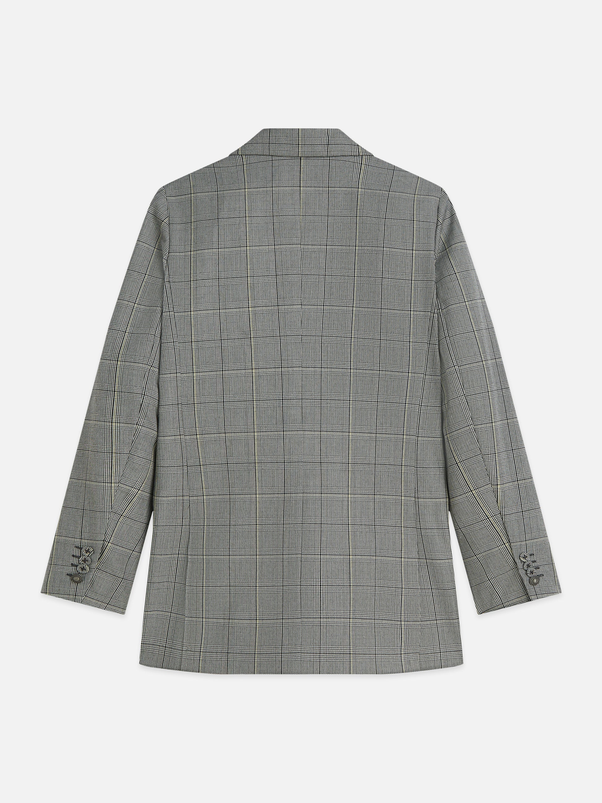 Dim Gray בלייזר לנשים Checked Oversized SCOTCH & SODA