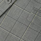 Dim Gray בלייזר לנשים Checked Oversized SCOTCH & SODA