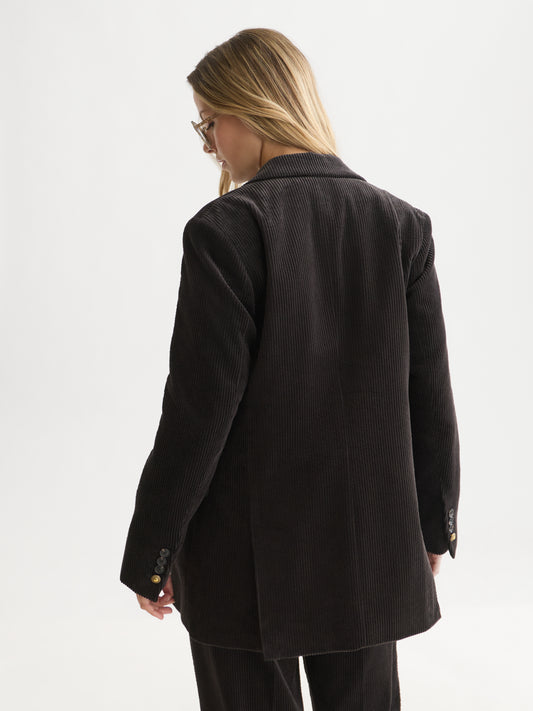 Black בלייזר לנשים Corduroy Relaxed SCOTCH & SODA
