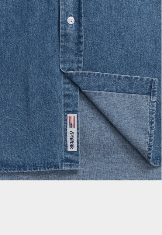 חולצת ג'ינס Sebago Mercer 8oz Denim יוניסקס