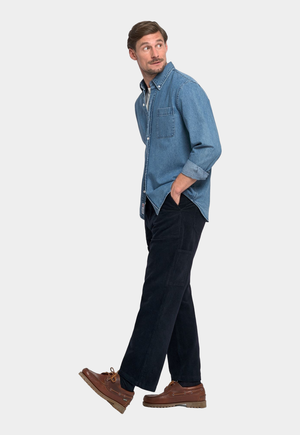 חולצת ג'ינס Sebago Mercer 8oz Denim יוניסקס