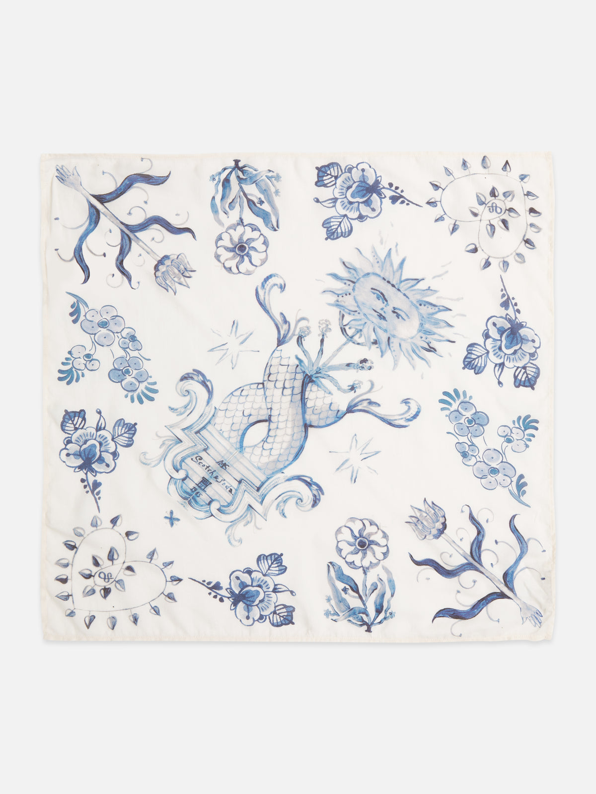 Lavender צעיף לנשים Printed Foulard SCOTCH & SODA