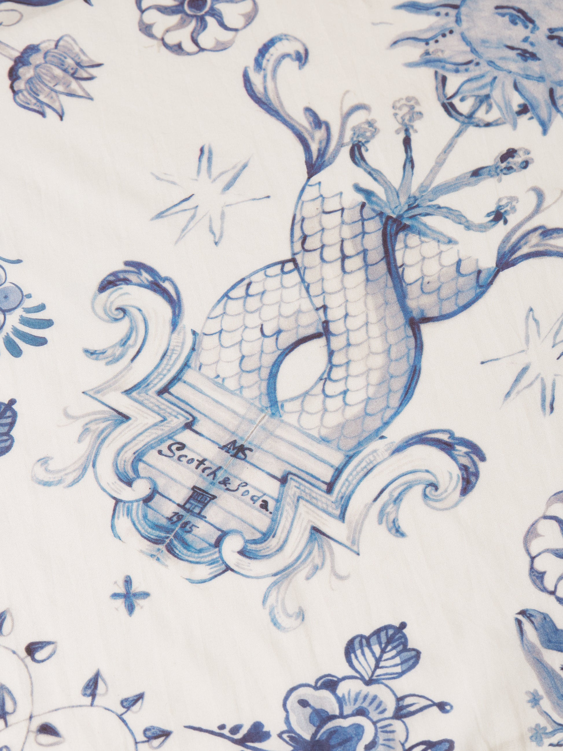 Lavender צעיף לנשים Printed Foulard SCOTCH & SODA