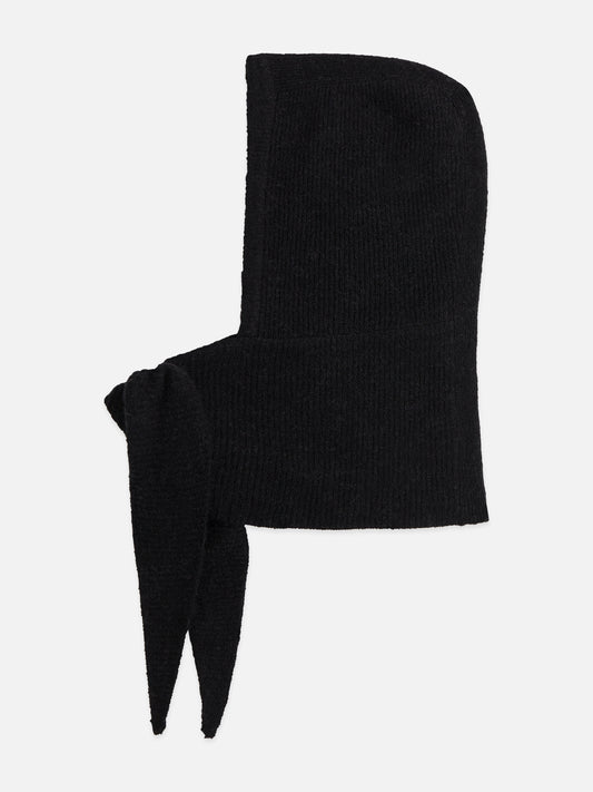 Black כובע צמר לנשים Fuzzy Knitted SCOTCH & SODA