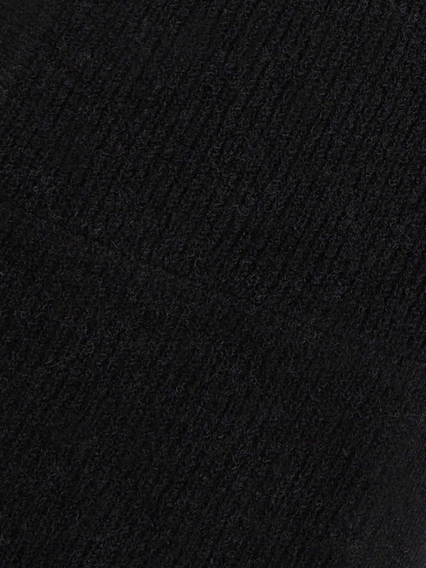 Black כובע צמר לנשים Fuzzy Knitted SCOTCH & SODA