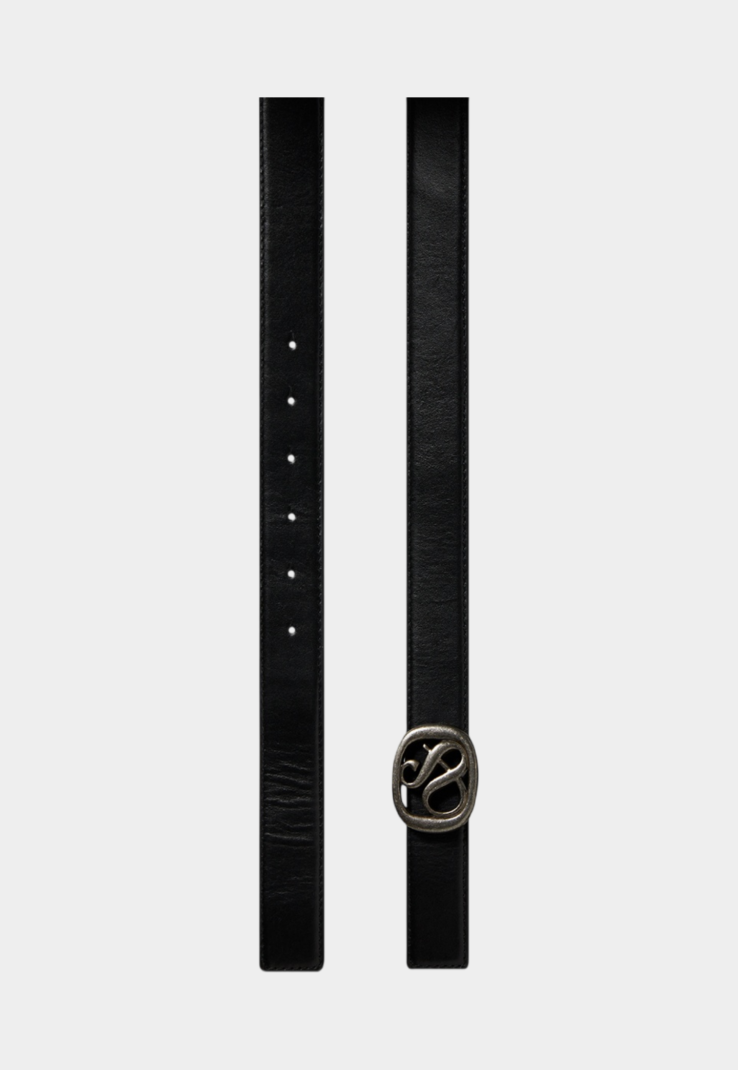 Black CORE REVERSIBLE AMPERSAND BELT חגורה SCOTCH & SODA