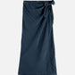 Dark Slate Gray חצאית מידי לנשים Tie Wrap SCOTCH & SODA