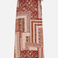 Rosy Brown חצאית מידי לנשים Printed Ankle Length SCOTCH & SODA
