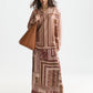 Alice Blue חצאית מידי לנשים Printed Ankle Length SCOTCH & SODA