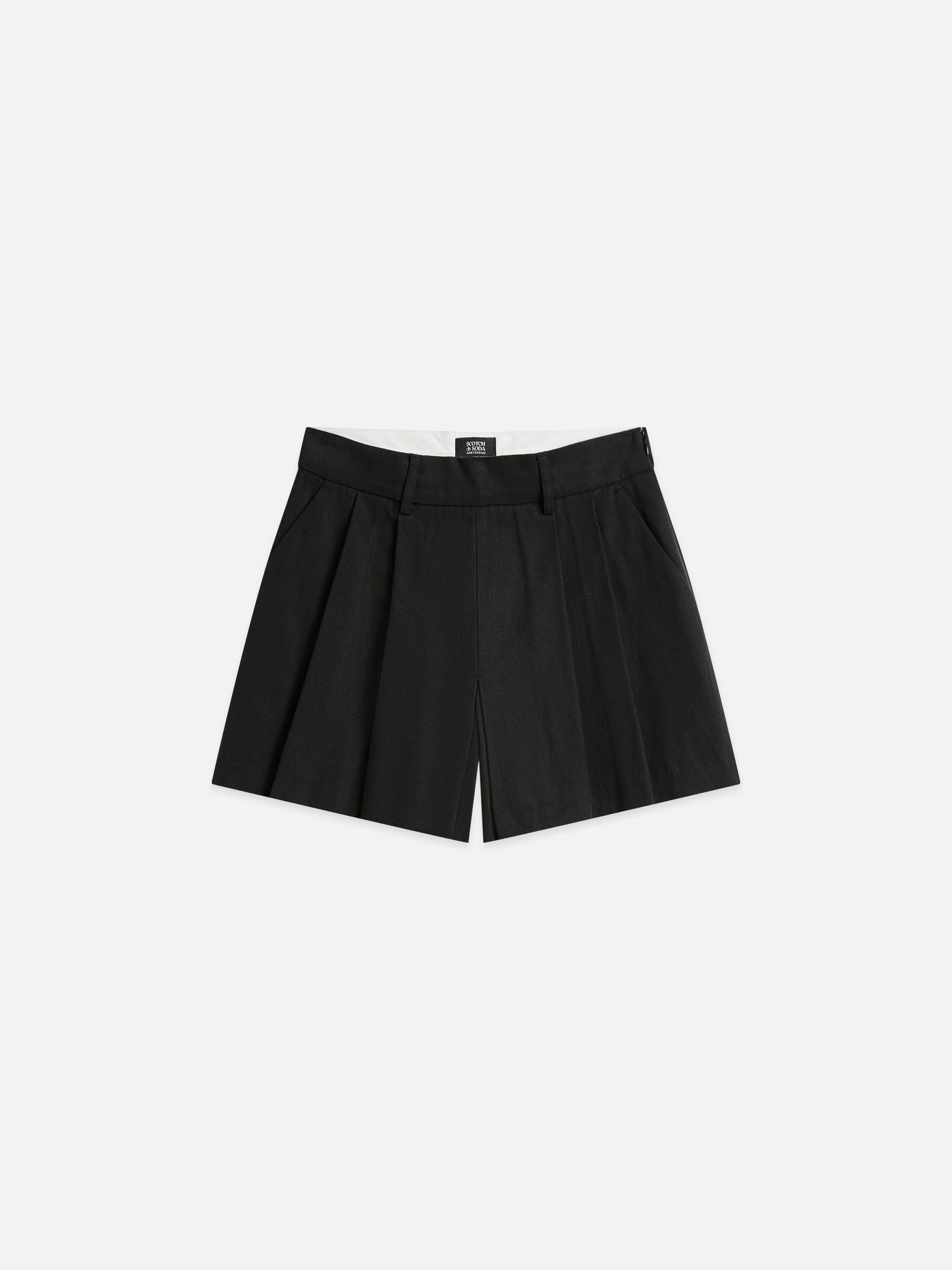 Black חצאית מכנס לנשים Tailored Gabardine SCOTCH & SODA