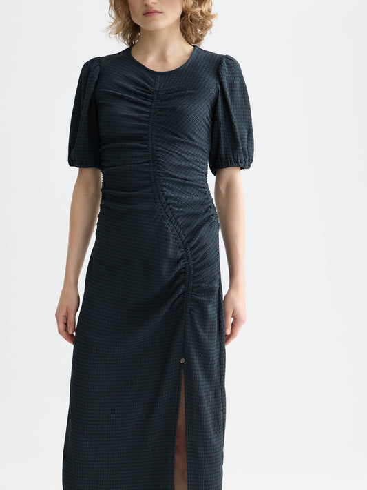 Black שמלת מידי לנשים Jersey SCOTCH & SODA