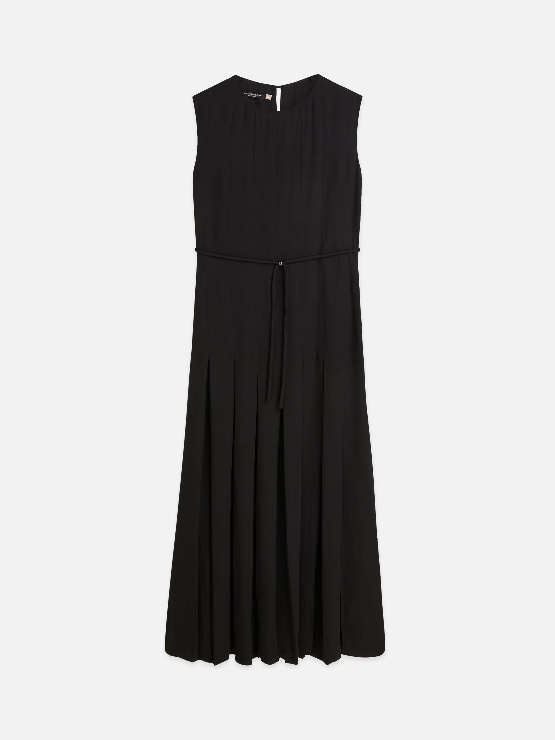 Black שמלת מידי לנשים Pleated SCOTCH & SODA