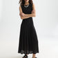 Lavender שמלת מידי לנשים Pleated SCOTCH & SODA