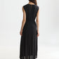 Black שמלת מידי לנשים Pleated SCOTCH & SODA