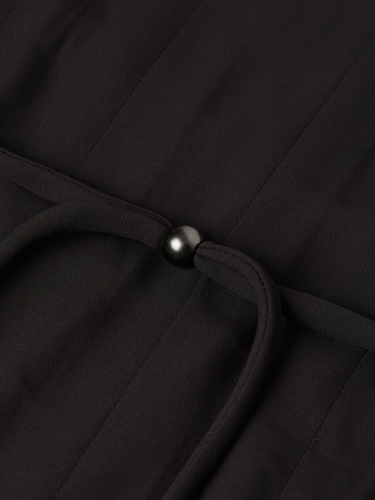 Black שמלת מידי לנשים Pleated SCOTCH & SODA
